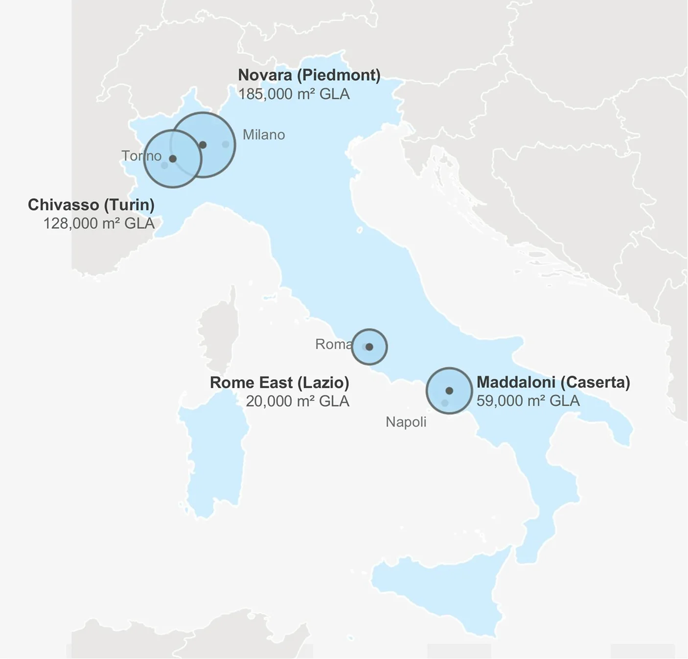 France sites map